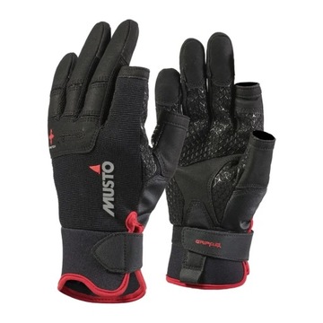 RĘKAWICE ŻEGLARSKIE MUSTO SZOTOWE (80103) MUSTO PERFORMANCE LONG CZARN 2XL