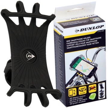 ДЕРЖАТЕЛЬ ТЕЛЕФОНА ДЛЯ ВЕЛОСИПЕДА, ЧЕРНЫЙ DUNLOP