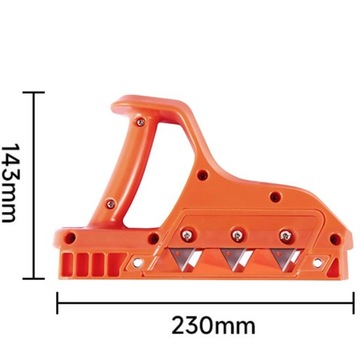 Тройной строгальный инструмент для отделки кромок. Ручной инструмент для резки артефактов под углом 45 градусов.