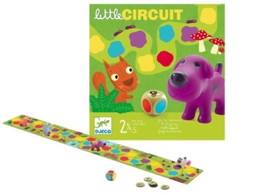 DJECO GRA PLANSZOWA DLA NAJMŁODSZYCH WYŚCIG