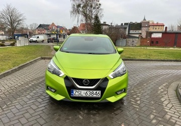 Nissan Micra V 1.5 dCi 90KM 2017 Nissan Micra Swiezo sprowadzony Zarejestrowany Ubezpieczony 1.5 Diesel, zdjęcie 3