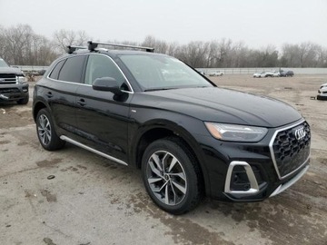 Audi Q5 II 2023 Audi Q5 2023, 2.0L, 4x4, PRESTIGE, po gradobiciu 2.0 Benzyna 261KM, zdjęcie 2