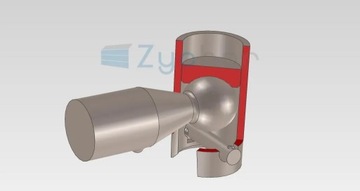 Опрокидывающие шары fi 60 для прицепа KFI60.