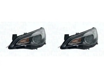 2X SVĚTLOMET SVĚTLA MAGNETI MARELLI L+P DO OPEL ASTRA J CASCADA
