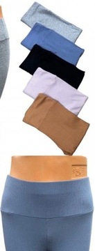 LEGGINSY PRĄŻKOWANE SPODNIE PRĄŻEK GETRY 4XL/5XL
