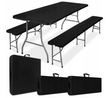 AD ACCESSORIES стол, пластик, прямоугольный, 180 x 74 x 73,5 см