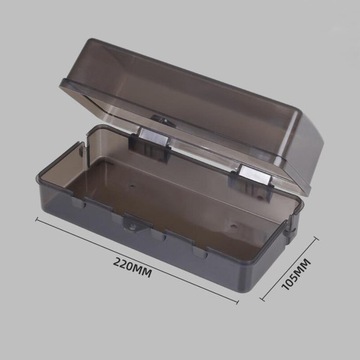 Наружная электрическая коробка Коробка для прокладки кабелей Черная крышка удлинителя