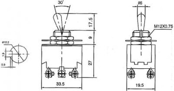 Тумблер TS-603