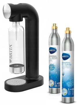 Zestaw saturator do gazowania wody Brita SodaOne + zapasowy cylinder CO2