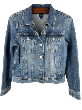 Kurtka jeansowa damska niebieska basic katana jeansowa J.Crew r. S