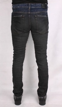 Only Sons _ Męskie Niespotykane Cieniowane Jeansy Rurki Skinny NAVY _ 33/32