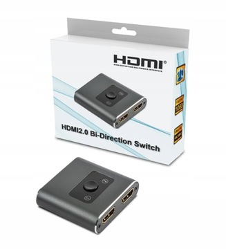 Переключатель HDMI 2.0, двунаправленный, 4Kx2K, 60 Гц, HDCP2.2