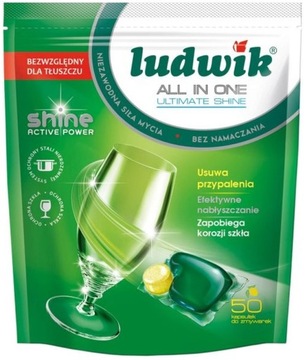 Kapsułki do zmywarek Ludwik ALL IN ONE 50 sztuk