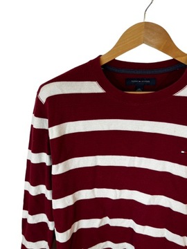 Bluza Tommy Hilfiger w paski z logiem L