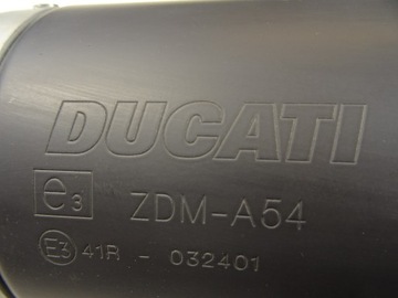 DUCATI HYPERMOTARD 1100 ГЛУШИТЕЛЬ ВЫХЛОПА '08