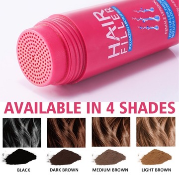 Волокна, из которых состоит волос, скрывают утолщение волоса.