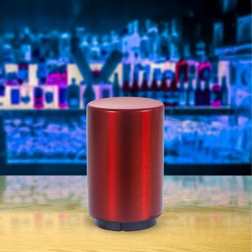 Открывалка для пивных бутылок, нажимной уловитель с крышкой, простой в использовании для пьющих, красный