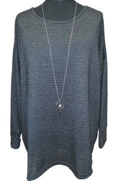 STYLOWA ASYMETRYCZNA TUNIKA r. 60