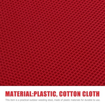 STOŁEK PLASTIKOWY DO PIELENIA STOŁEK DO PRACY OGRODOWEJ