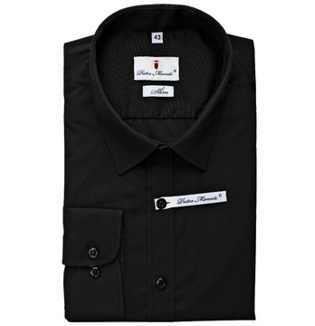 KOSZULA PIETRO MONNTI MANKIET SPINKA+GUZIK 44 176/182 SLIM