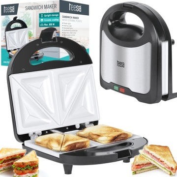 OPIEKACZ DO KANAPEK SANDWICH TOSTER CERAMIC 800W