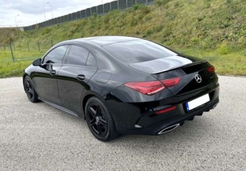 Mercedes CLA C118/X118 Coupe 2.0 250 224KM 2020 Mercedes-Benz CLA 4x4 2.0 224 KM AMG LINE NIGHT PAKIET 2020r Warszawa 2.0, zdjęcie 4