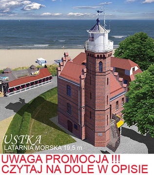 MAGNES NA LODÓWKĘ 3D USTKA LATARNIA MORSKA