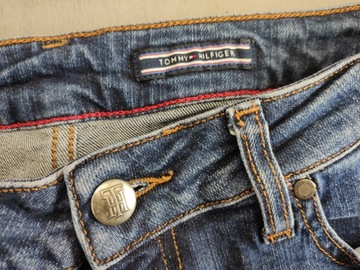 TOMMY HILFIGER Rome PROSTE SPODNIE Jeans W28 L30