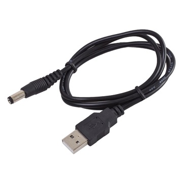 ADAPTER WTYK USB A -WTYK 2.1/5.5 DŁ- MAX 150cm