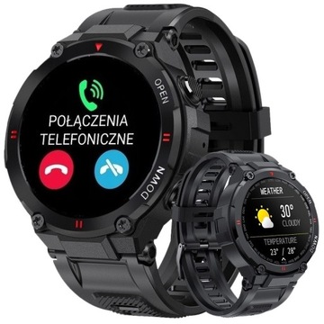 SMARTWATCH MĘSKI GRAVITY SMS FB MENU PL +GRAWER FUNKCJA ROZMÓW +KABEL