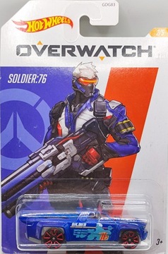 Hot Wheels Overwatch Solid Muscle Soldier:76