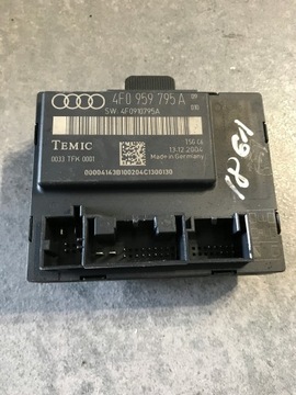 4F0959795A STEROWNIK KOMFORTU DRZWI AUDI A6 C6 4F