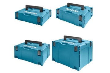 MAKITA 4 WALIZKI SYSTEMOWE MAKPAC TYP 1, 2, 3, 4