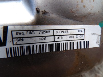 FIAT GRANDE PUNTO EVO SERVO  ELEKTRICKÉ SLOUPEC EVROPA 51927085