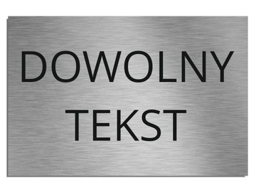 Tabliczka dowolny tekst personalizowana 20x30cm