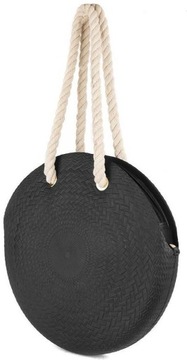 TOREBKA O JELLY TWIST BAG GUMOWA CZARNA