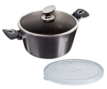 GARNEK GRANITOWY 28cm BERLINGERHAUS BH-6894