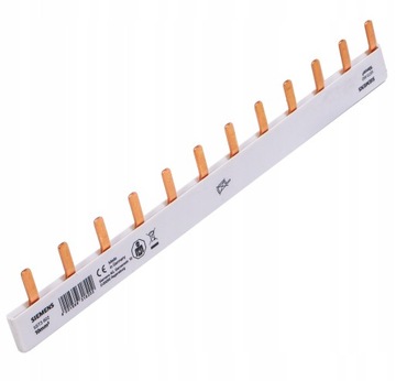 Szyna prądowa łączeniowa S 12 moduł PIN 12x 1P 10