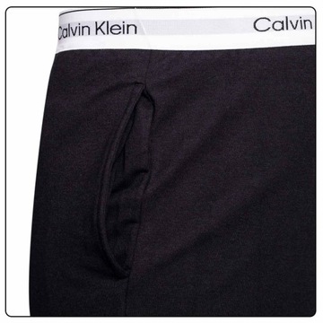 CALVIN KLEIN MĘSKIE SPODNIE JOGGER BLACK r. XL