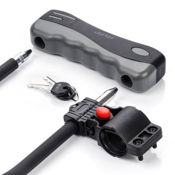 Велосипедный замок Meteor Twister+