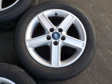 4× DISK HLINÍK FORD OE 6.5" X 16" 5X108