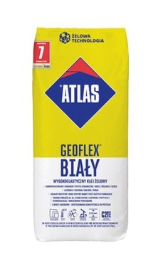 ATLAS GEOFLEX BIAŁY klej do płytek 25KG
