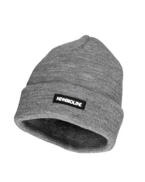 CZAPKA ZIMOWA NEWBADLINE LOGO GREY,uniwersalny