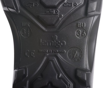 KALOSZE DAMSKIE KRÓTKIE PIANKOWE OGRODOWE grafit 40