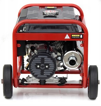 ПРОФЕССИОНАЛЬНЫЙ ГЕНЕРАТОР ГЕНЕРАТОР 5,2 кВт КОЛЕСА AVR+ МЕДНЫЙ СТАТОР KOWAL