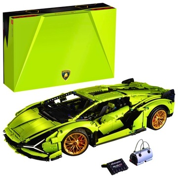 LAMBORGHINI SIAN LEGO TECHNIC technics auto KLOCKI XL samochód LAMBO FPK 37