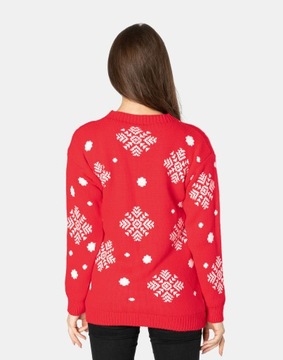 Sweter Świąteczny Swetry na Święta Renifer 956/01