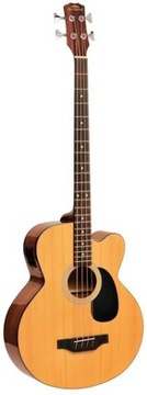 GITARA BASOWA ELEKTROAKUSTYCZNA 4-STRUNOWA