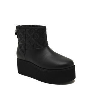 GUESS CZARNE ŚNIEGOWCE PLATFORMA (39)