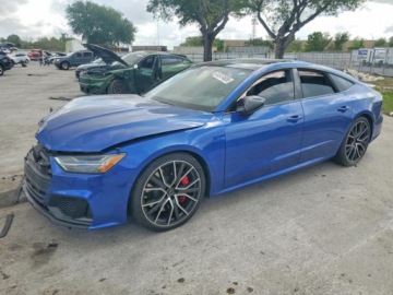 Audi A7 C8 2021 Audi S7 Sportback Audi S7 2.9 TFSI Prestige z 2021 roku od ubezpieczalni, zdjęcie 1